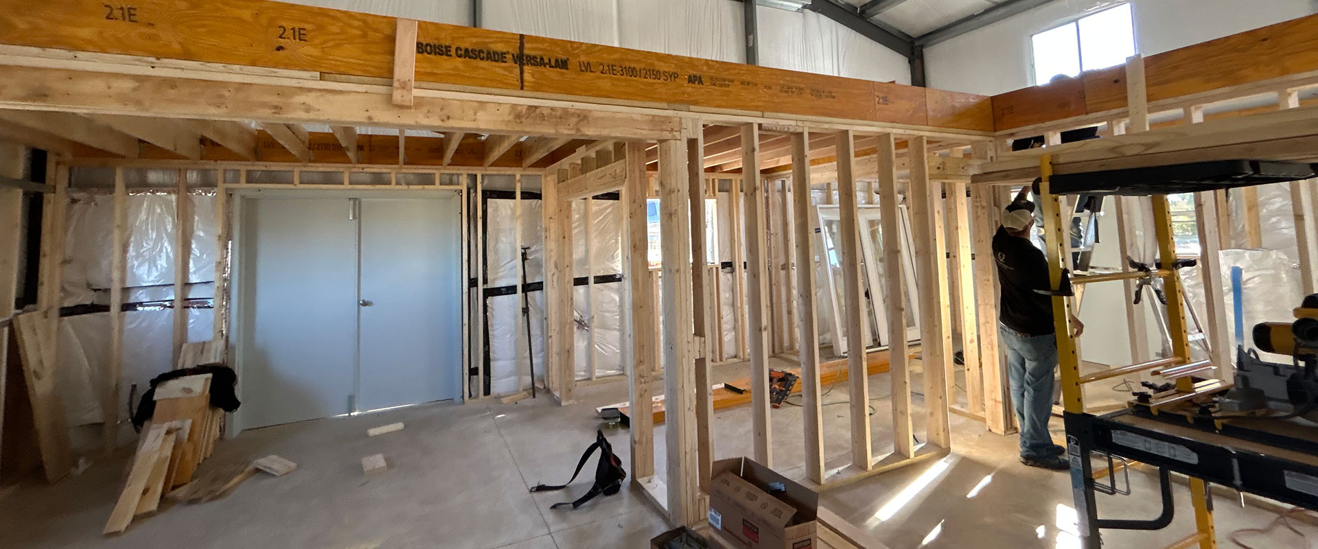 Structural framing for new construction in Dallas-Fort Worth