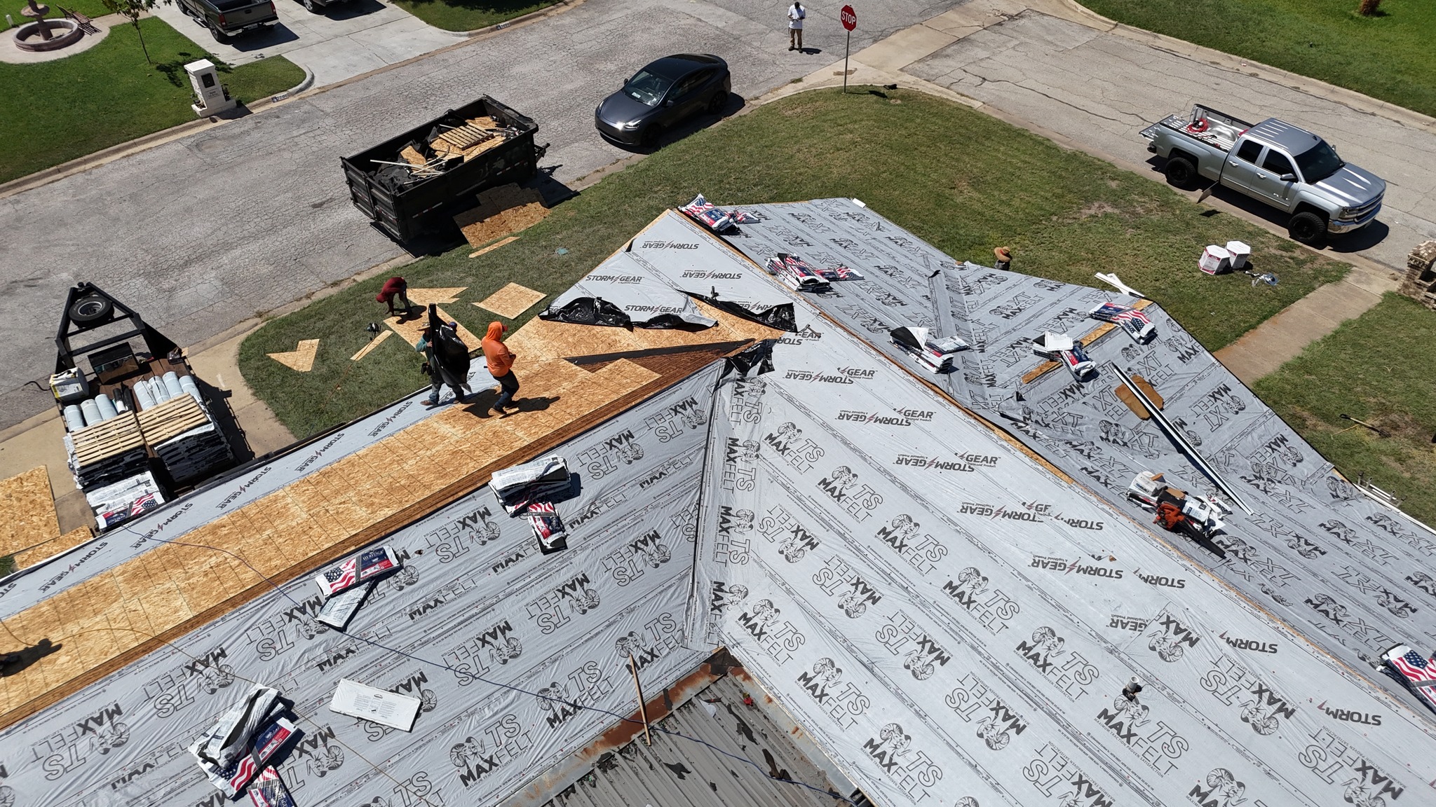 SkyGuard Roofing project in Dallas-Fort Worth
