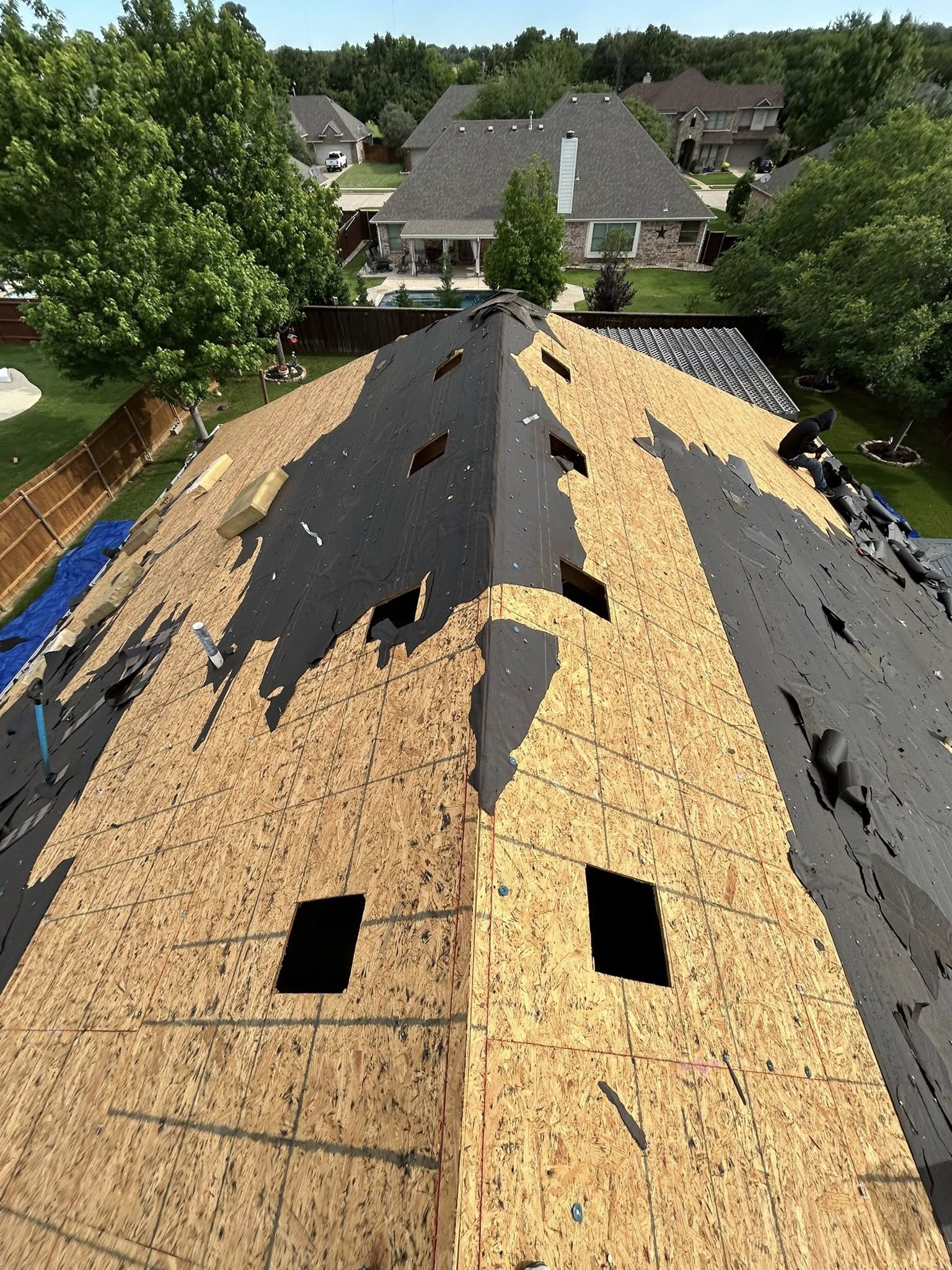 Affordable quality roof installation on a Haltom City Texas home